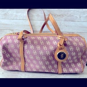 Dooney & Bourke Pink signature Canvas